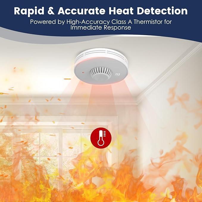 Allarme di fumo e calore inter - Smoke Detector Interconnected recensione e prezzo